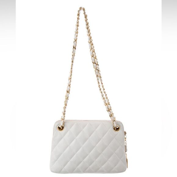 CHANEL 24k GHW White Bag - Picture 6 of 16